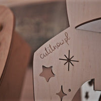 Rocket Shelf - Self-Assembly Wooden Decoration