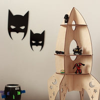 Rocket Shelf - Self-Assembly Wooden Decoration