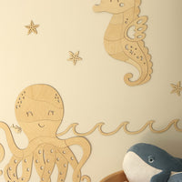 Wooden Wall Decoration - Seahorse