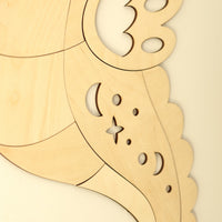 Wooden Wall Decoration - Seahorse