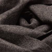Natural Baby Alpaca Maxi-Scarf with Fringes