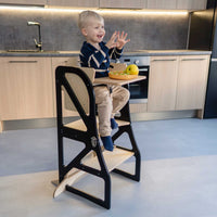 Transformable Kitchen Tower - Securestep and high chair combo