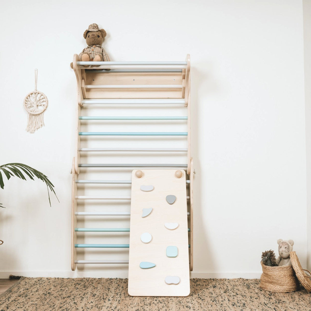 Ramp for the leg&go Pikler Triangle and Swedish Wall - Pastel