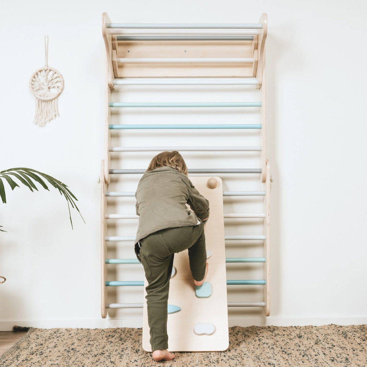 Ramp for the leg&go Pikler Triangle and Swedish Wall - Pastel