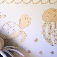 Wooden Wall Decoration - Turtle
