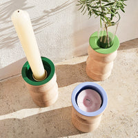 Vira 3 in 1 - Lavender Finish - Candle Holder / Tea Light Holder / Vase-4