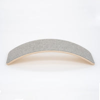 Wooden Balance Board With Grey Felt