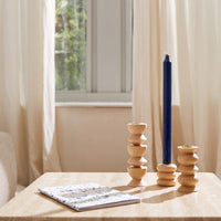 Totem Wooden Candle Holder - Tall Nº 3-4