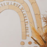 Wooden Wall Decoration - Rainbow