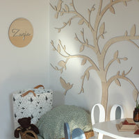 Wooden Wall Decoration - Tree with Birds