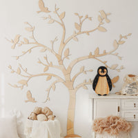 Wooden Wall Decoration - Tree with Birds